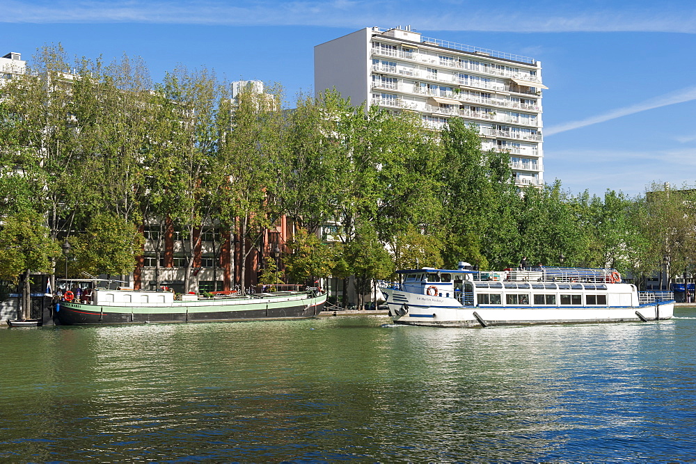 Bassin de la Villette, Paris, France, Europe