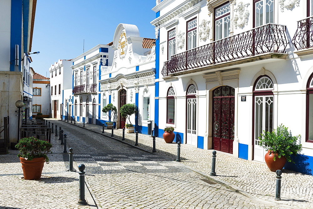 Cultural center Jaime Lobo E Silva, Ericeira city center, Lisbon Coast, Portugal, Europe