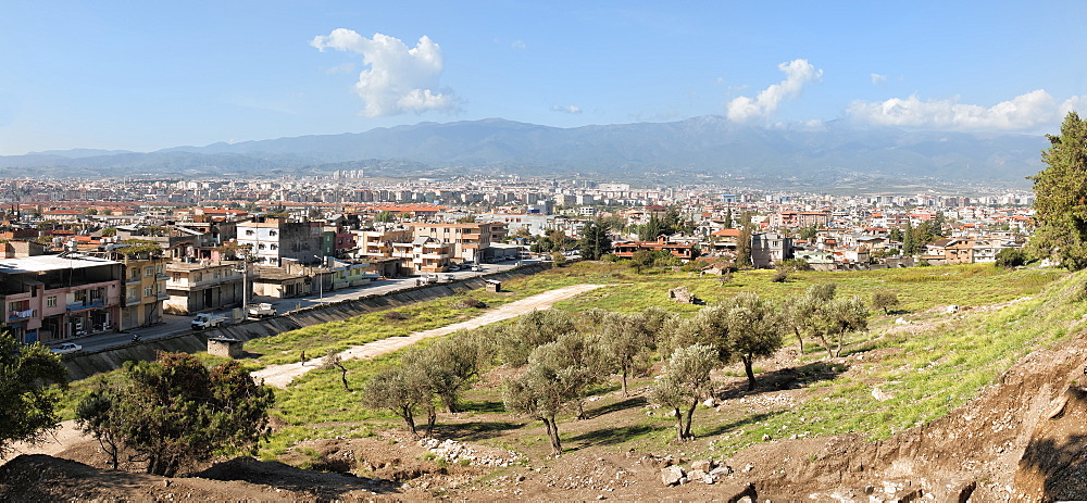 Panorama over Antioch, Hatay province, Southwest Turkey, Anatolia, Turkey, Asia Minor, Eurasia 