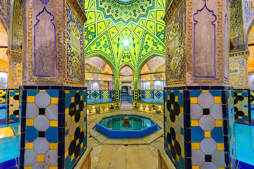 Sultan Amir Ahmad Bathhouse, Kashan, Isfahan Province, Islamic Republic of Iran, Middle East