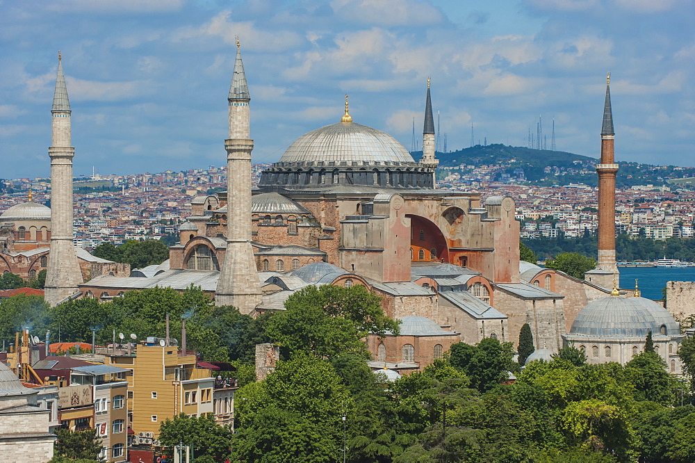 Hagia Sophia Museum, UNESCO World Heritage Site, Istanbul, Turkey, Europe 