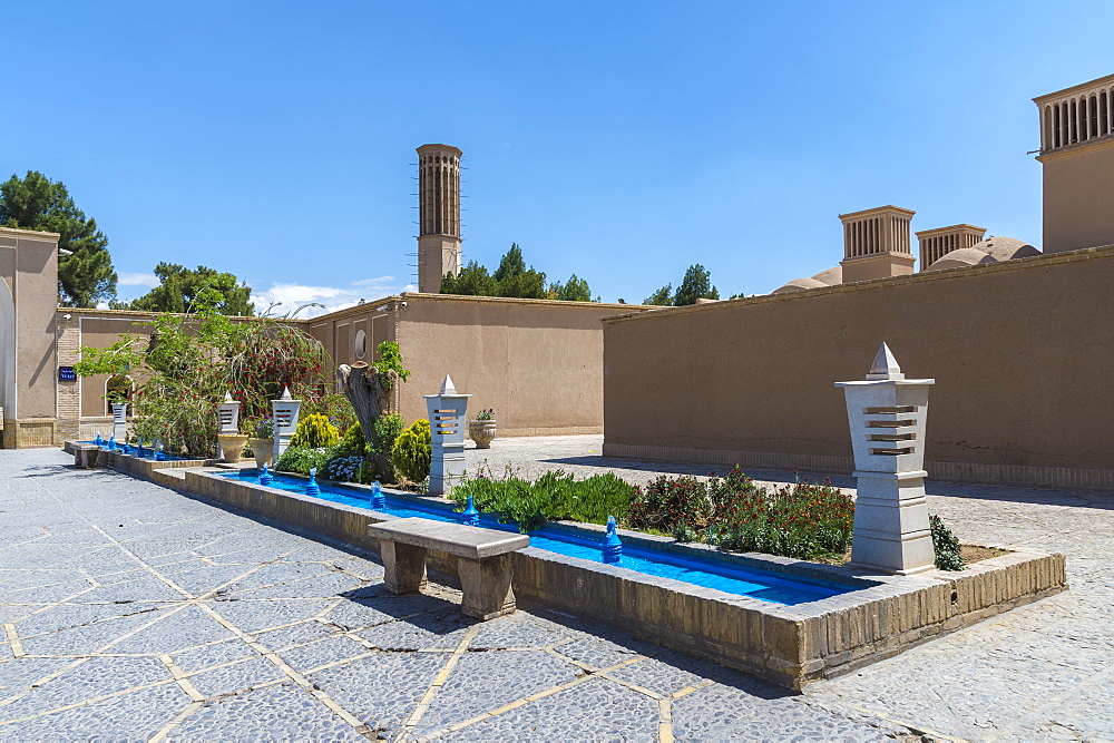 Biggest Wind Tower in the world at Dolat Abad Garden, Yazd, Iran, Middle East