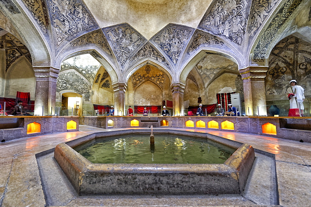 Historic Hamman-e Vakil Bath, Shiraz, Fars Province, Iran, Middle East