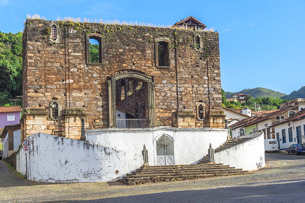 Nossa Senhora do Rosario Church, Sabara, Belo Horizonte, Minas Gerais, Brazil, South America 