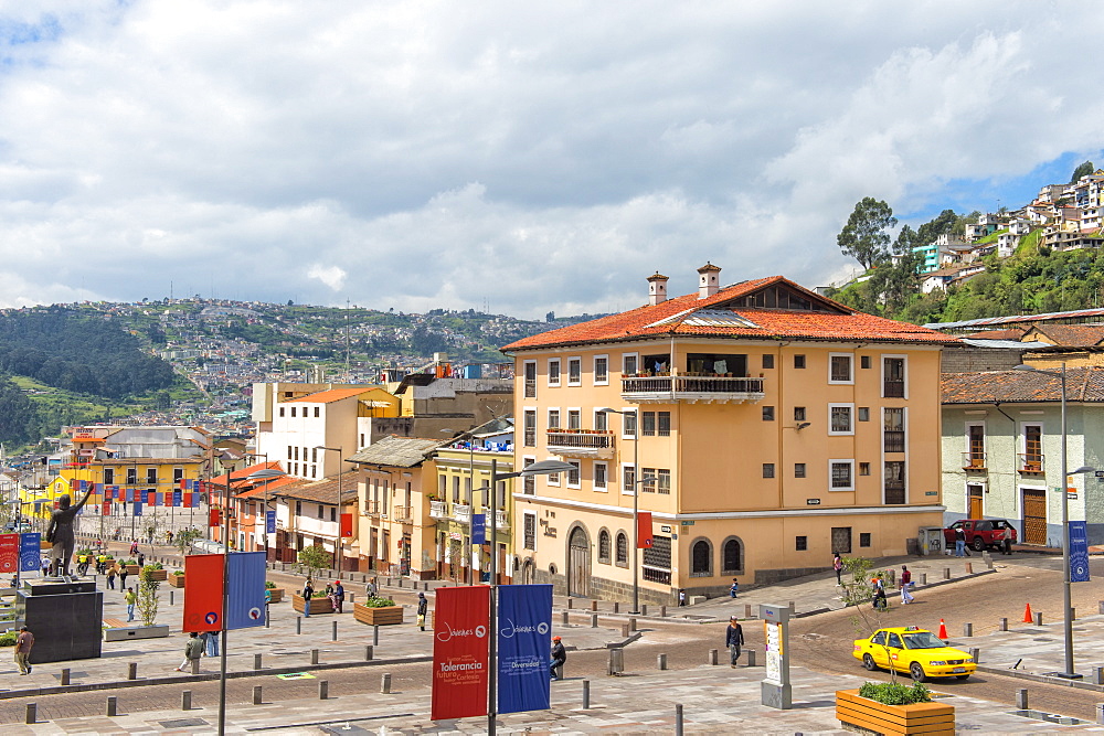 Avenue 24 de Mayo, Quito, Pichincha Province, Ecuador, South America 