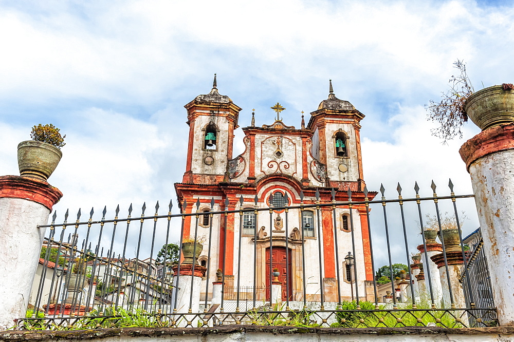 Nossa Senhora do Conceicao Church, Ouro Preto, UNESCO World Heritage Site, Minas Gerais, Brazil, South America 