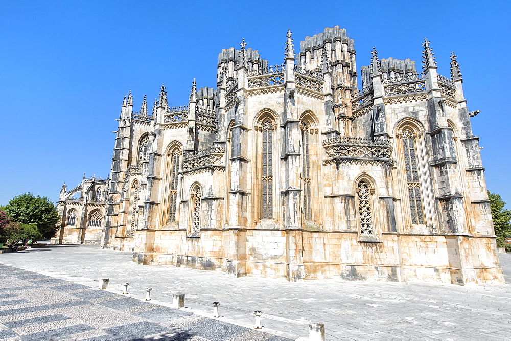 Dominican Abbey of Santa Maria de Vitoria, UNESCO World Heritage Site, Batalha, Estremadura, Portugal, Europe