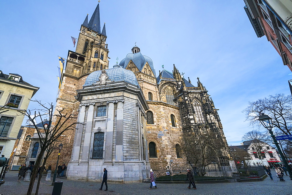 Aachen Cathedral, UNESCO World Heritage Site, Aachen, North Rhine Westphalia, Germany, Europe