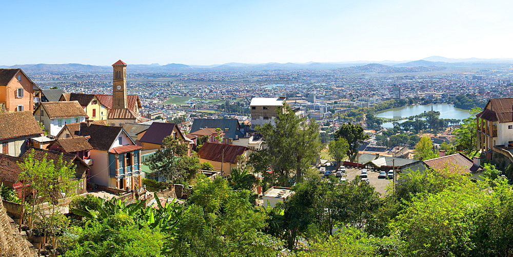 Panorama over Antananarivo, Madagascar, Africa