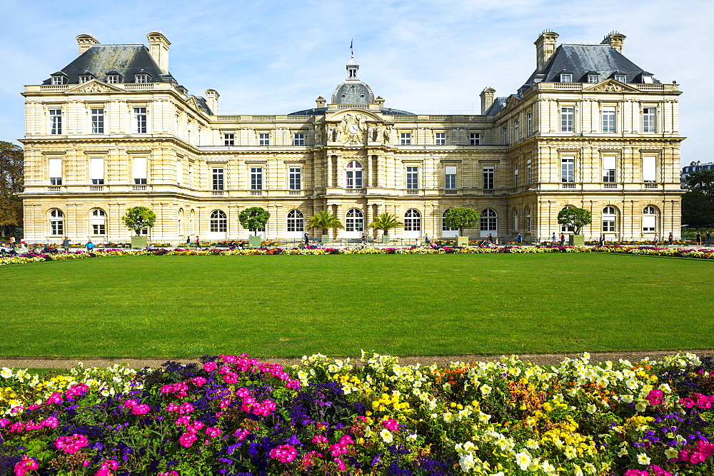 Luxembourg Palace and Gardens, Paris, France, Europe