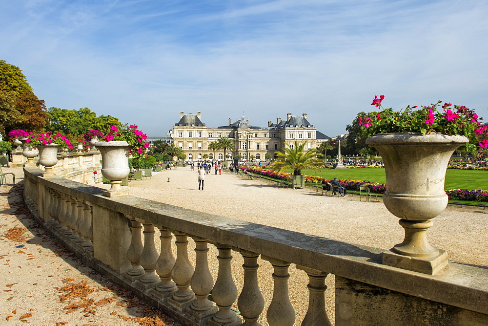 Luxembourg Palace and Gardens, Paris, France, Europe