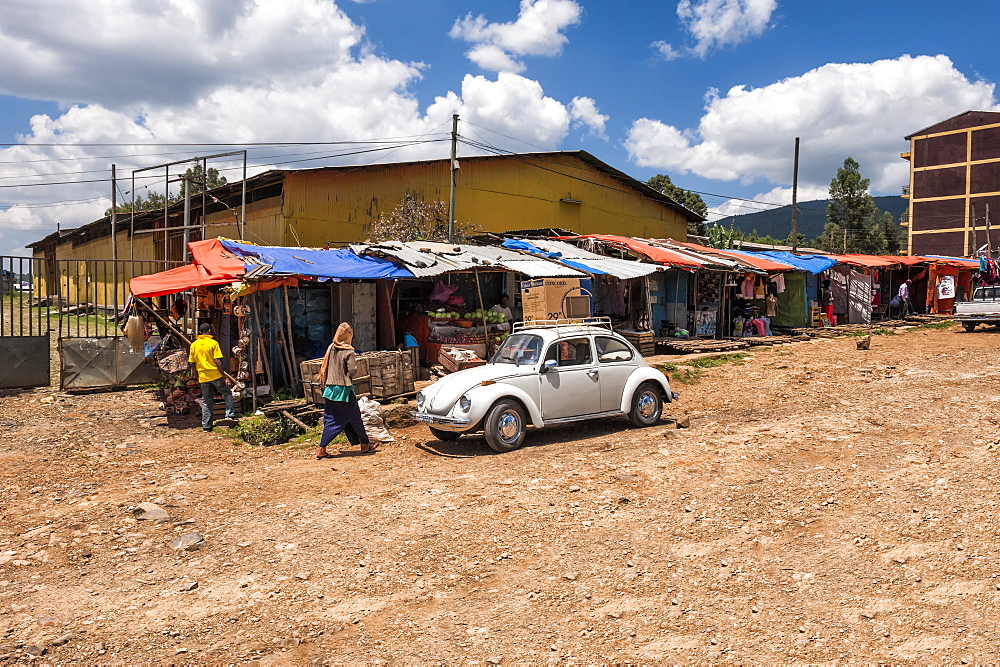 Street scene, Addis Ababa, Ethiopia, Africa 