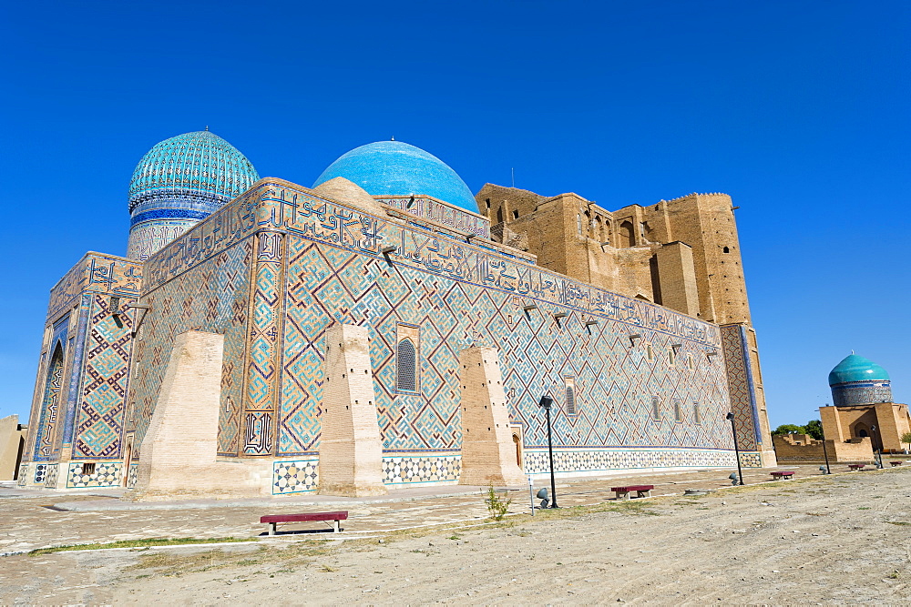 Khodja Ahmet Yasawi (Khoja Ahmed Yasawi) Mausoleum, UNESCO World Heritage Site, Turkistan, South region, Kazakhstan, Central Asia, Asia