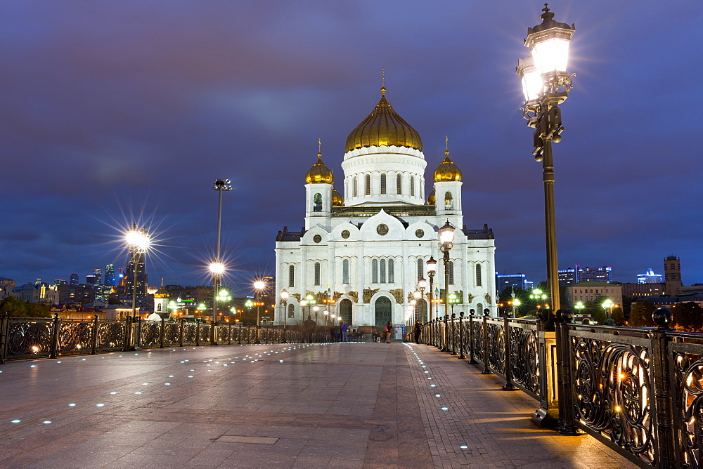 The Cathedral of Christ the Saviour, Moscow, Russia, Europe