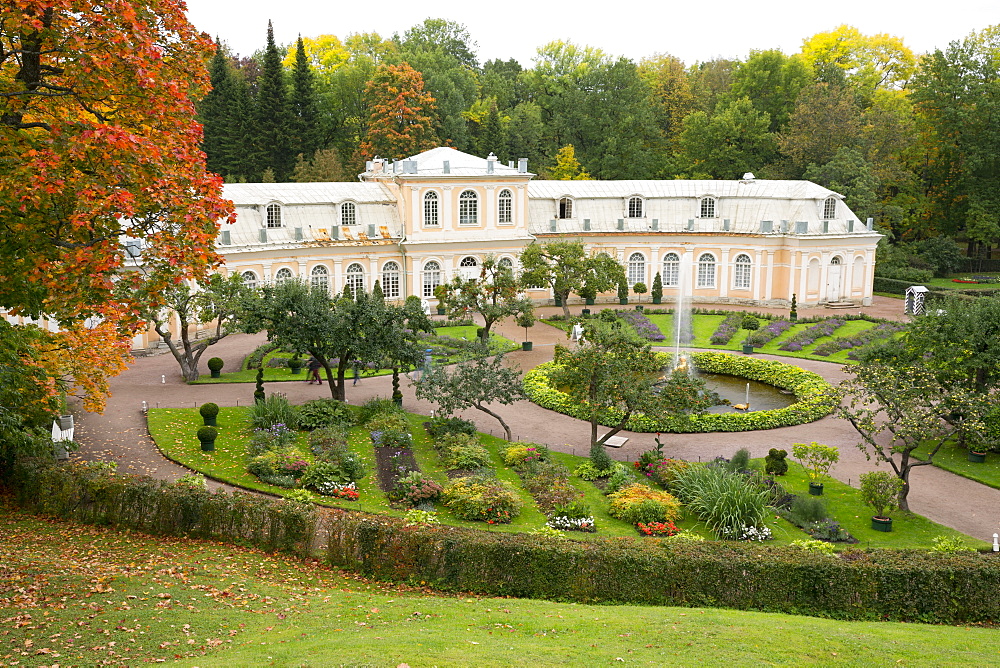 The Grand Orangerie, Peterhof, UNESCO World Heritage Site, near St. Petersburg, Russia, Europe