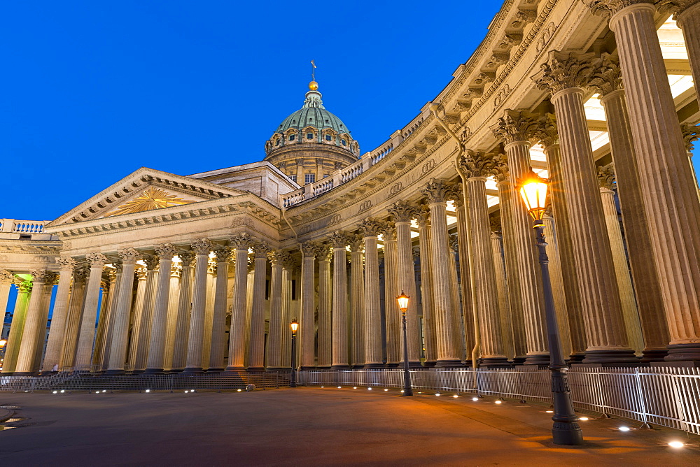 Kazan Cathedral, St. Petersburg, Russia, Europe