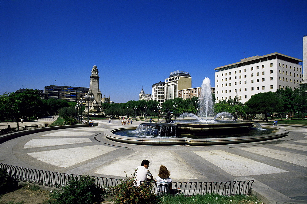 Plaza de Espana, Madrid, Spain, Europe