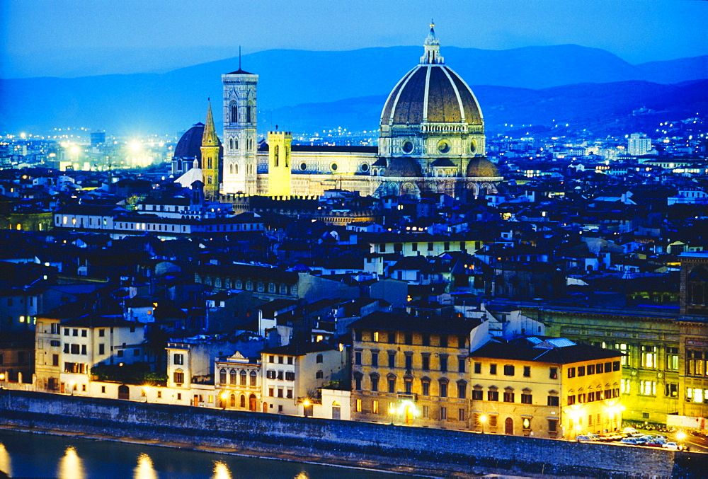 La Badia, San Lorenzo, Cathedral and Campanile, Florence, Italy