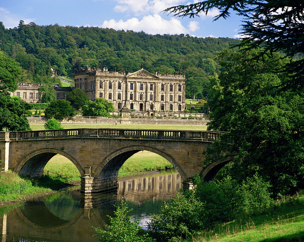 Chatsworth House, Derbyshire, England, United Kingdom, Europe