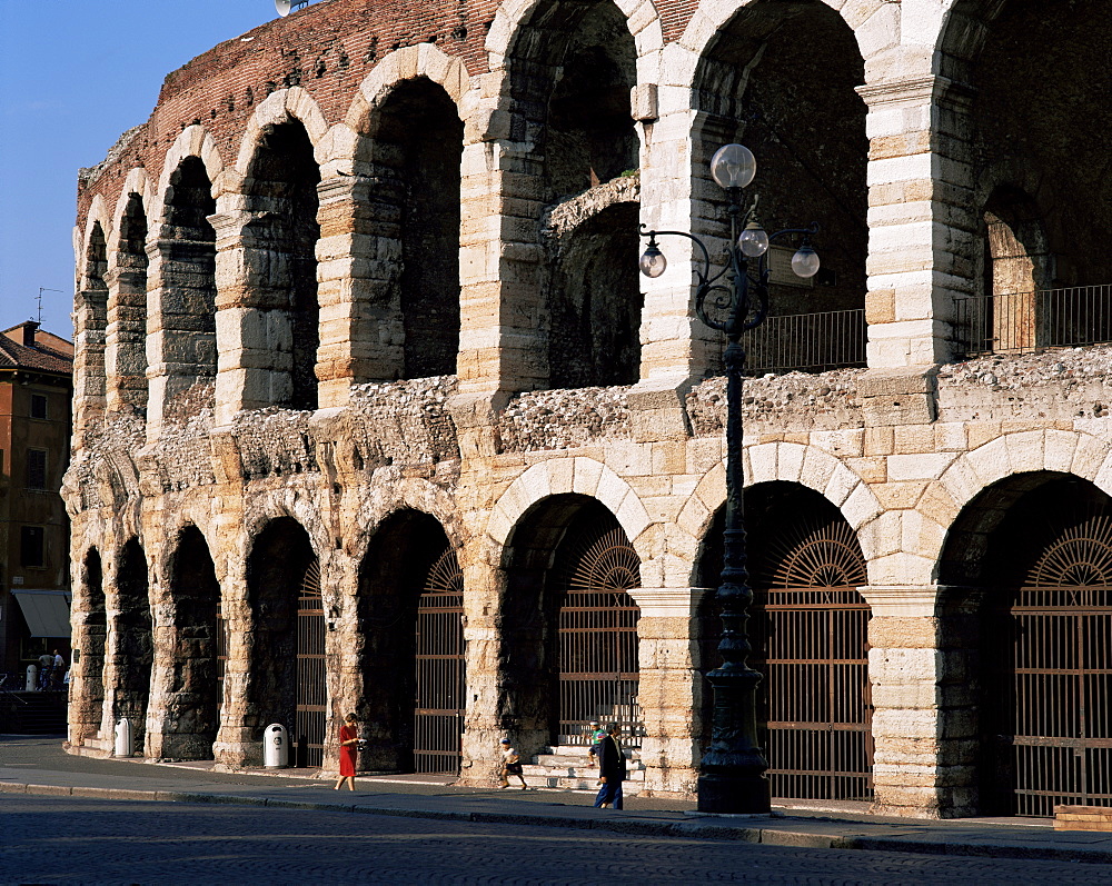 Roman arena, Verona, Veneto, Italy, Europe