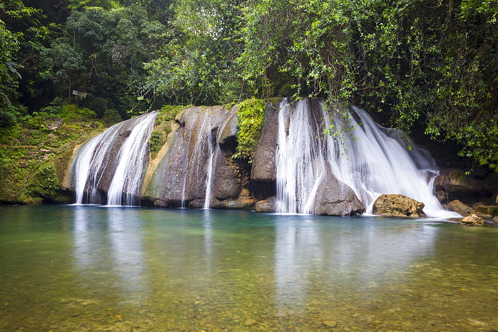 Reach Falls, Portland Parish, Jamaica, West Indies, Caribbean, Central America 