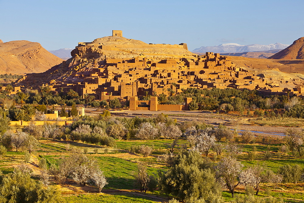 Ait Benhaddou, UNESCO World Heritage Site, Atlas Mountains, Morocco, North Africa, Africa