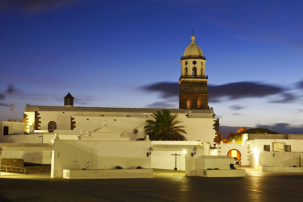 Iglesia Nuestra church, Teguise, Lanzarote, Canary Islands, Spain, Europe 