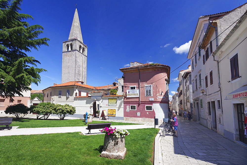 Euphrasian Basilica in the old town, UNESCO World Heritage Site, Porec, Istria, Croatia, Europe