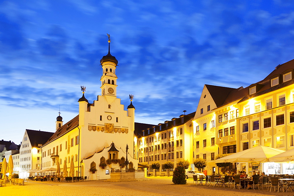 Town Hall, Kempten, Schwaben, Bavaria, Germany, Europe 