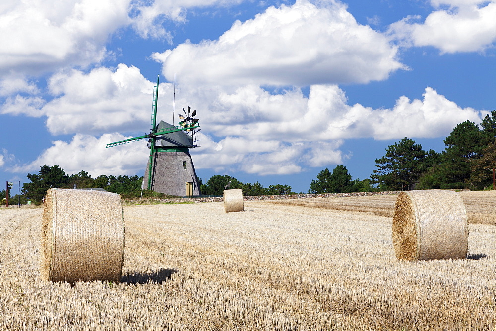 Old Dutch windmill, Nebel, Amrum, North Frisian Islands, Schleswig Holstein, Germany, Europe 