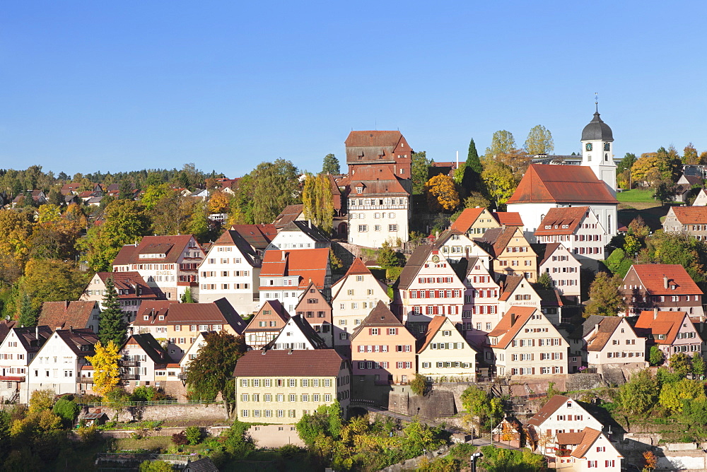 Altensteig, Black Forest, Baden Wurttemberg, Germany, Europe 