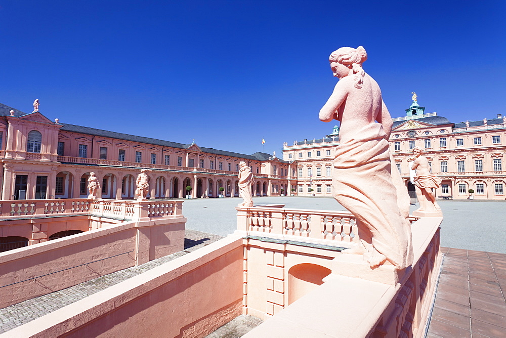 Schloss Rastatt Castle, Rastatt, Black Forest, Baden Wurttemberg, Germany, Europe