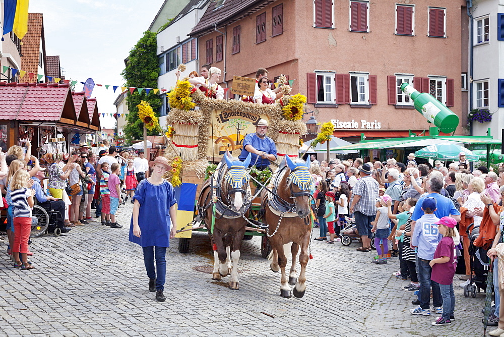 Historical parade, Schaferlauf, Markgroningen, Baden Wurttemberg, Germany, Europe