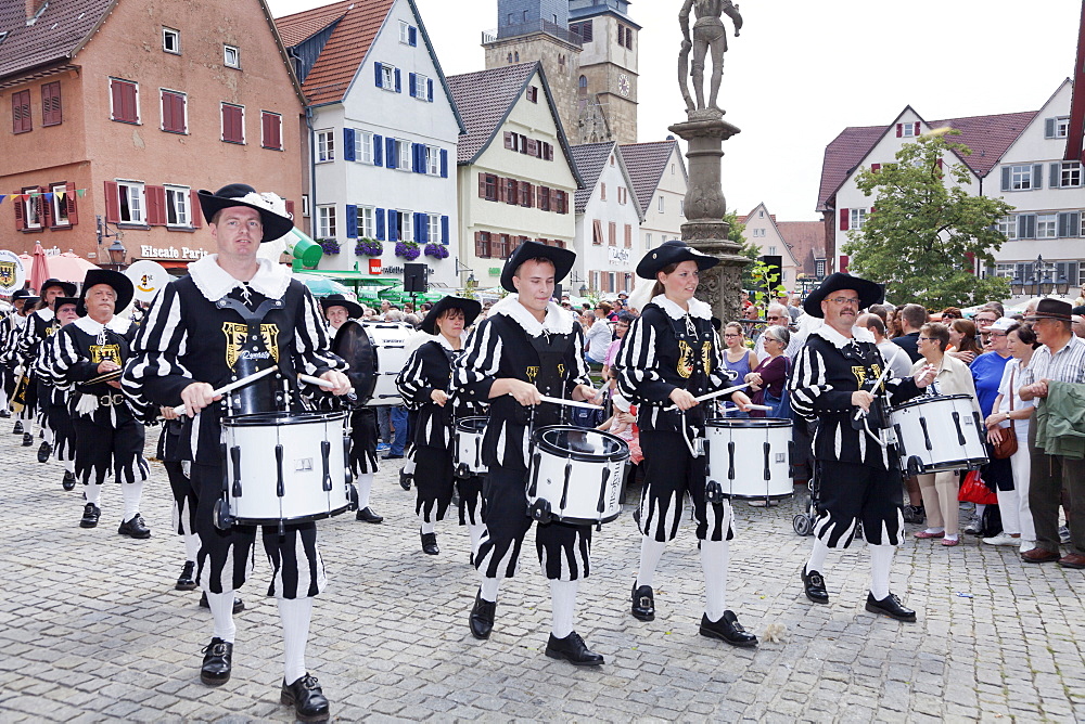 Historical parade, Schaferlauf, Markgroningen, Baden Wurttemberg, Germany, Europe