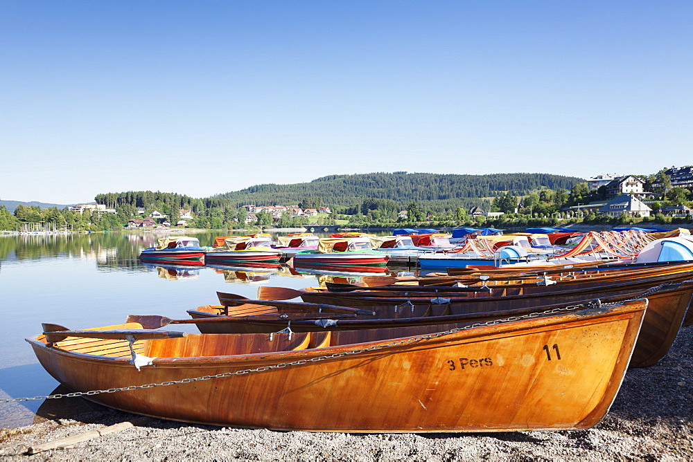 Schluchsee Lake, Black Forest, Baden Wurttemberg, Germany, Europe