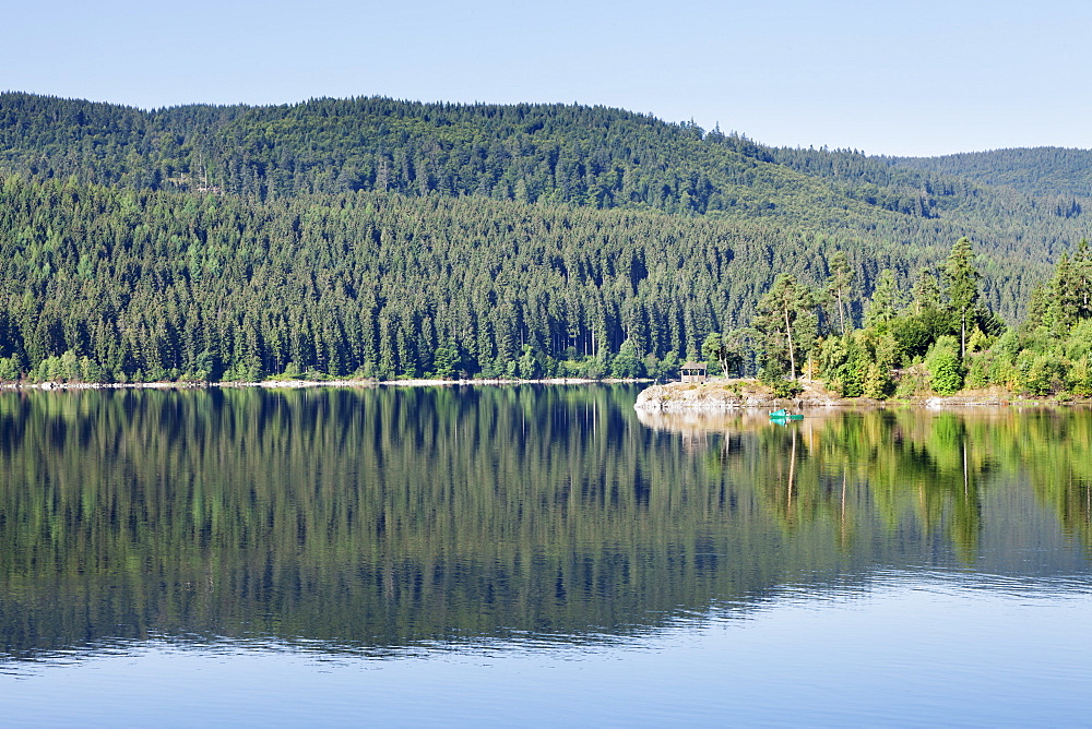 Schluchsee Lake, Black Forest, Baden Wurttemberg, Germany, Europe