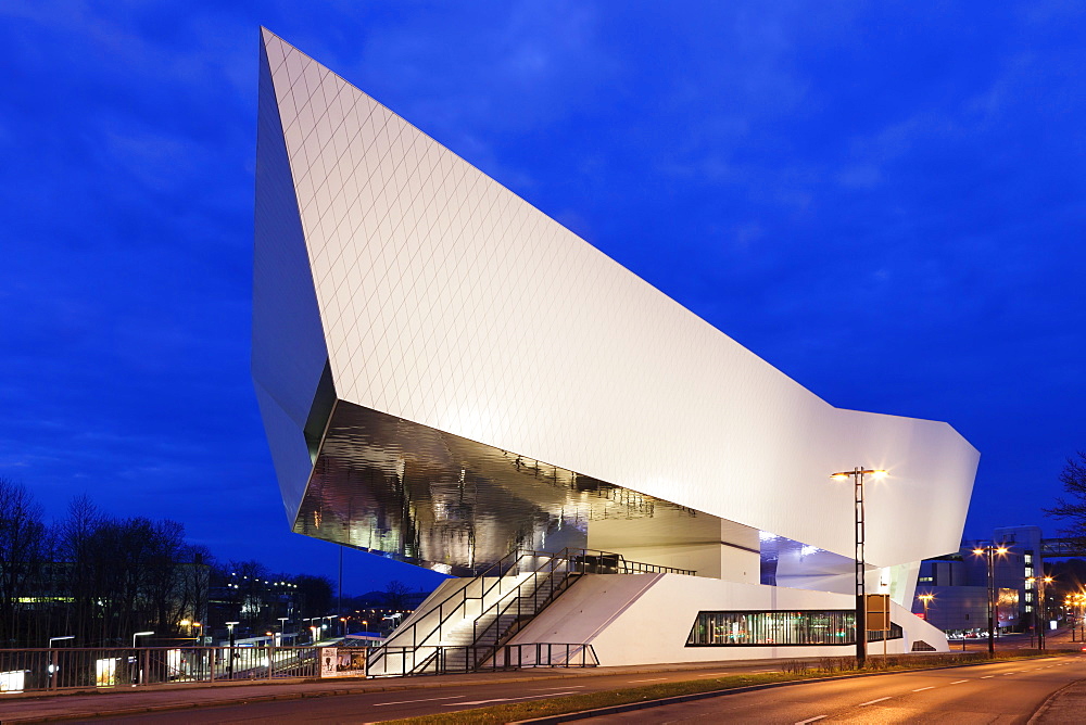 Porsche Museum, Stuttgart, Baden Wurttemberg, Germany, Europe 