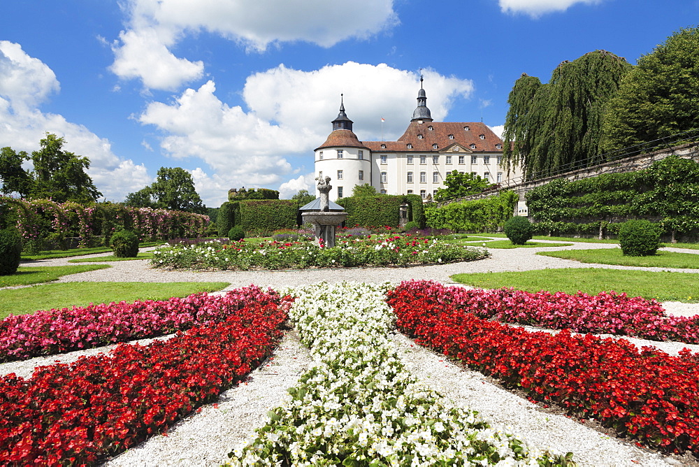 Schloss Langenburg (Langenburg Castle), Langenburg, Hohenlohe Region, Baden Wurttemberg, Germany, Europe