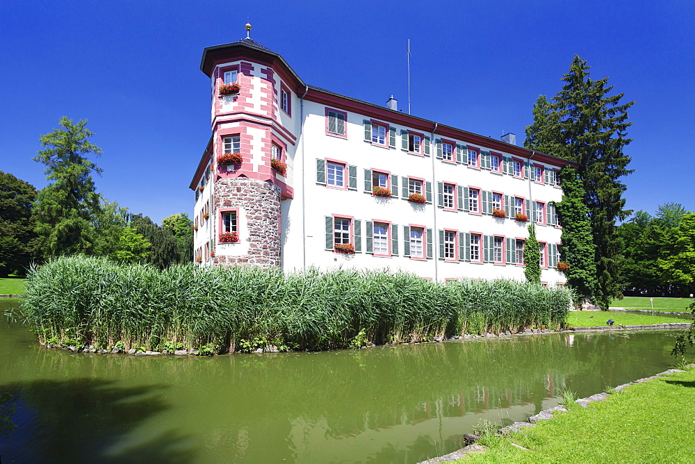 Schloss Eichtersheim Castle, Angelbachtal Valley, Kraichgau, Baden Wurttemberg, Germany, Europe