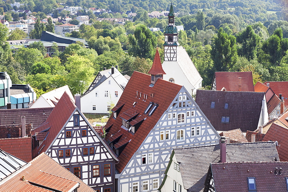 Old Town, Waiblingen, Rems-Murr District, Baden Wurttemberg, Germany, Europe