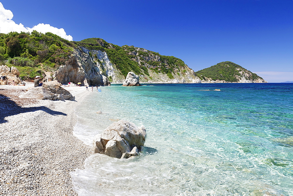 Sorgente Beach, Island of Elba, Livorno Province, Tuscany, Italy, Europe