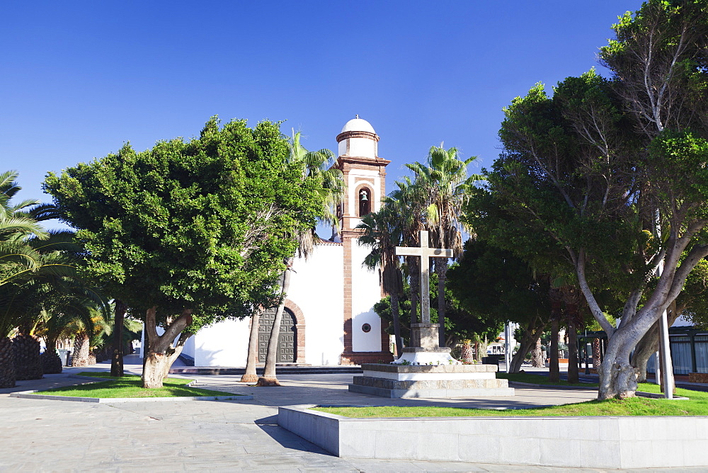 Iglesia Nuestra Senora de la Antigua church, Antigua, Fuerteventura, Canary Islands, Spain, Europe 