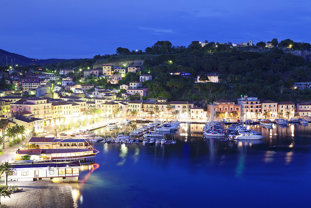 Porto Azzurro, Island of Elba, Livorno Province, Tuscany, Italy, Europe