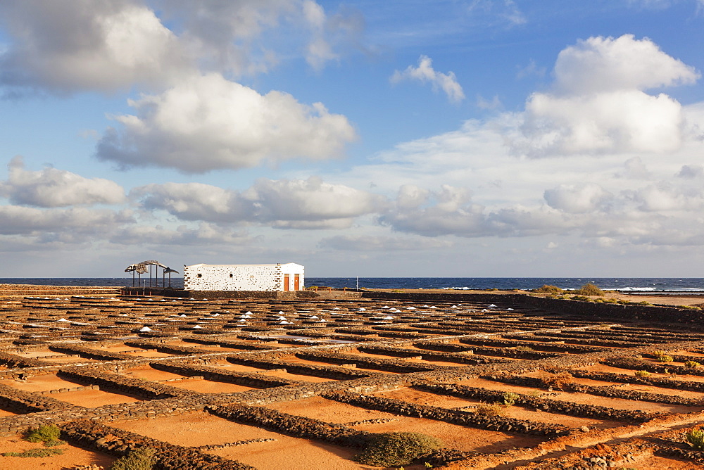 Las Salinas, Museo del Sal, Fuerteventura, Canary Islands, Spain, Atlantic, Europe 