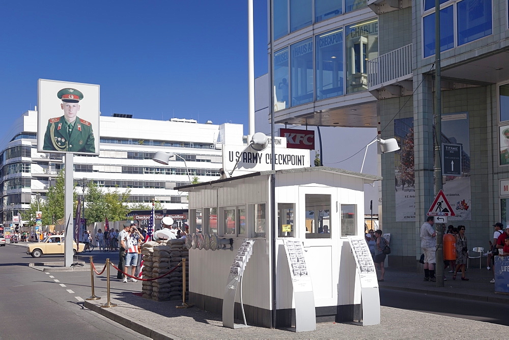 Checkpoint Charlie, Berlin Mitte, Berlin, Germany, Europe