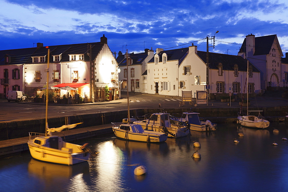 Old fishery port, Port Haliguen, Quiberon, Cote de Morbihan, Brittany, France, Europe