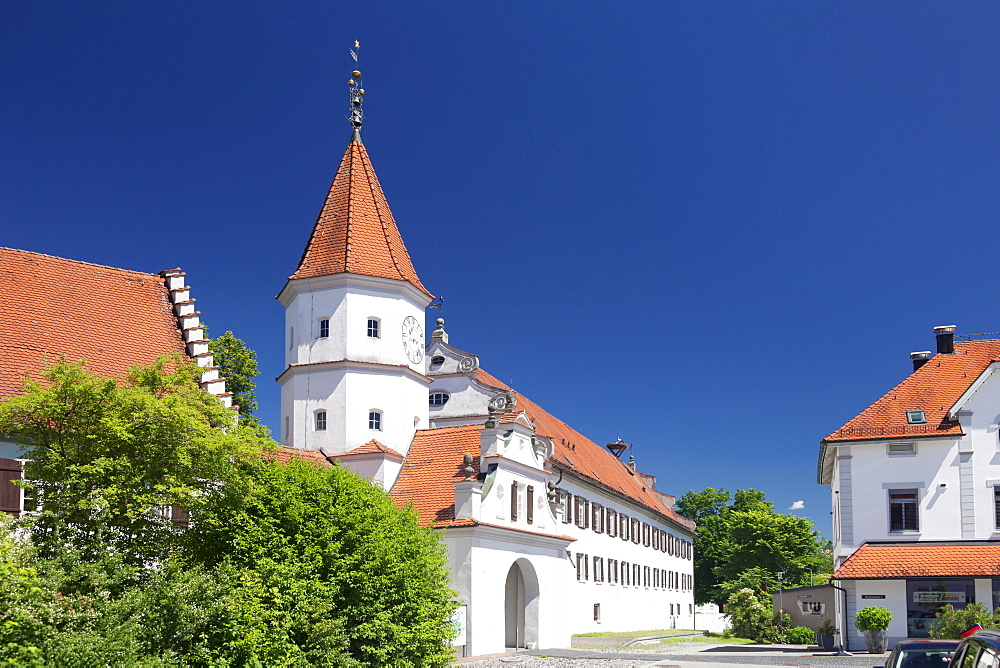 Monastery Schussenried, Bad Schussenried, Upper Swabian Baroque Route, Upper Swabia, Baden-Wurttemberg, Germany, Europe