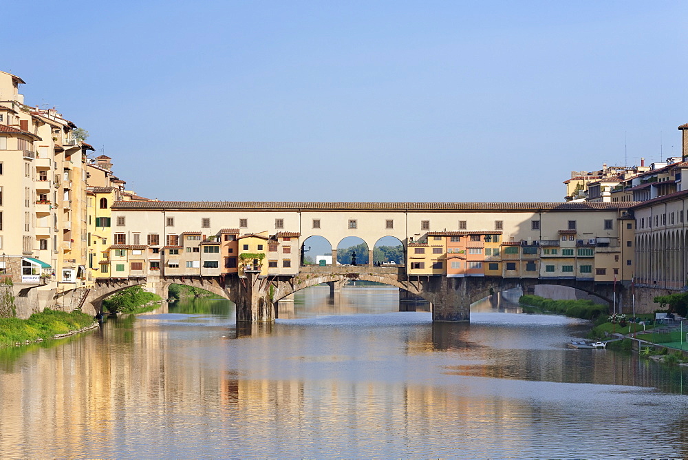 Ponte Vecchio, Florence, UNESCO World Heritage Site, Tuscany, Italy, Europe