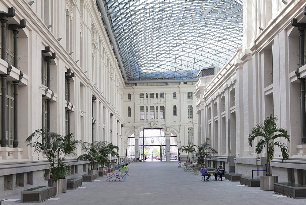 Galeria de Cristal, Palacio de Comunicaciones, Plaza de la Cibeles, Madrid, Spain, Europe