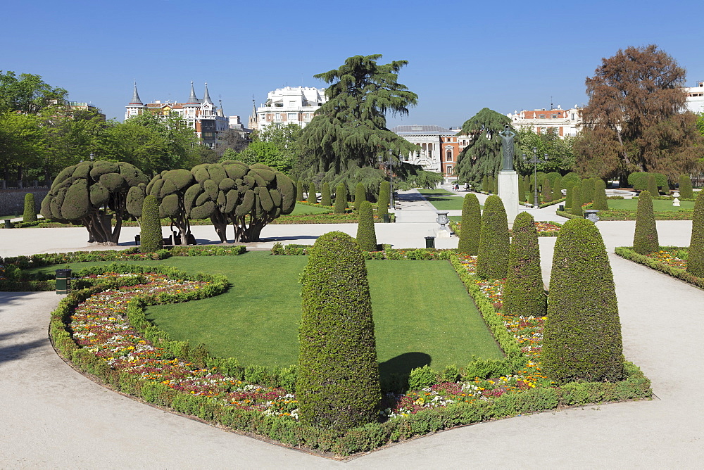 Retiro Park (Parque del Buen Retiro), Madrid, Spain, Europe